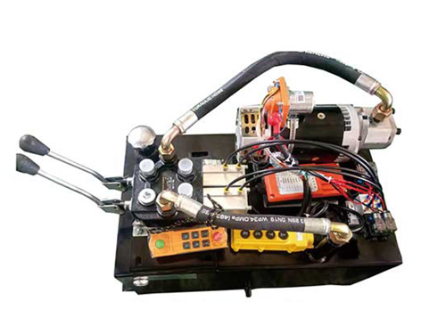 侧翻车专用液压单元